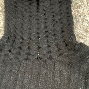 Tocca Black Cowl Neck Sweater Sz M
